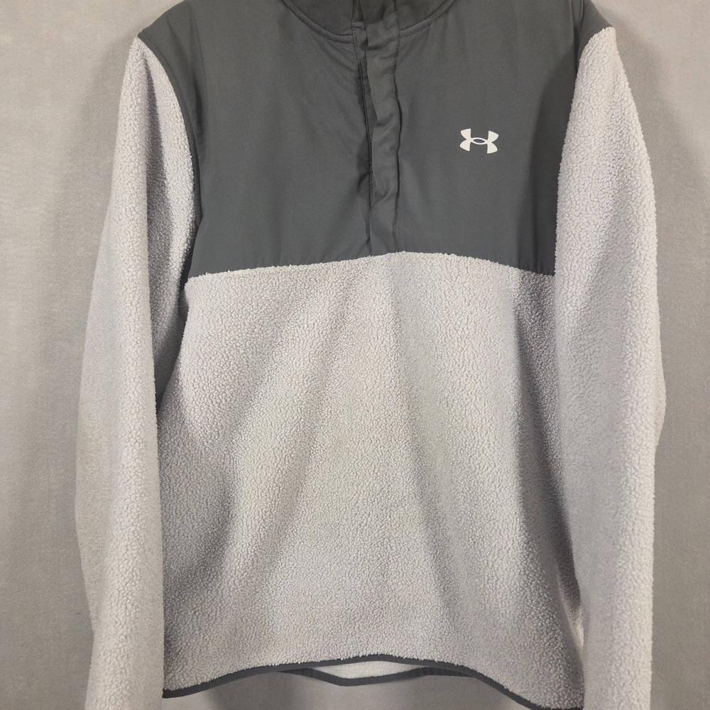 Under Armour Men's Gray Fleece Jacket